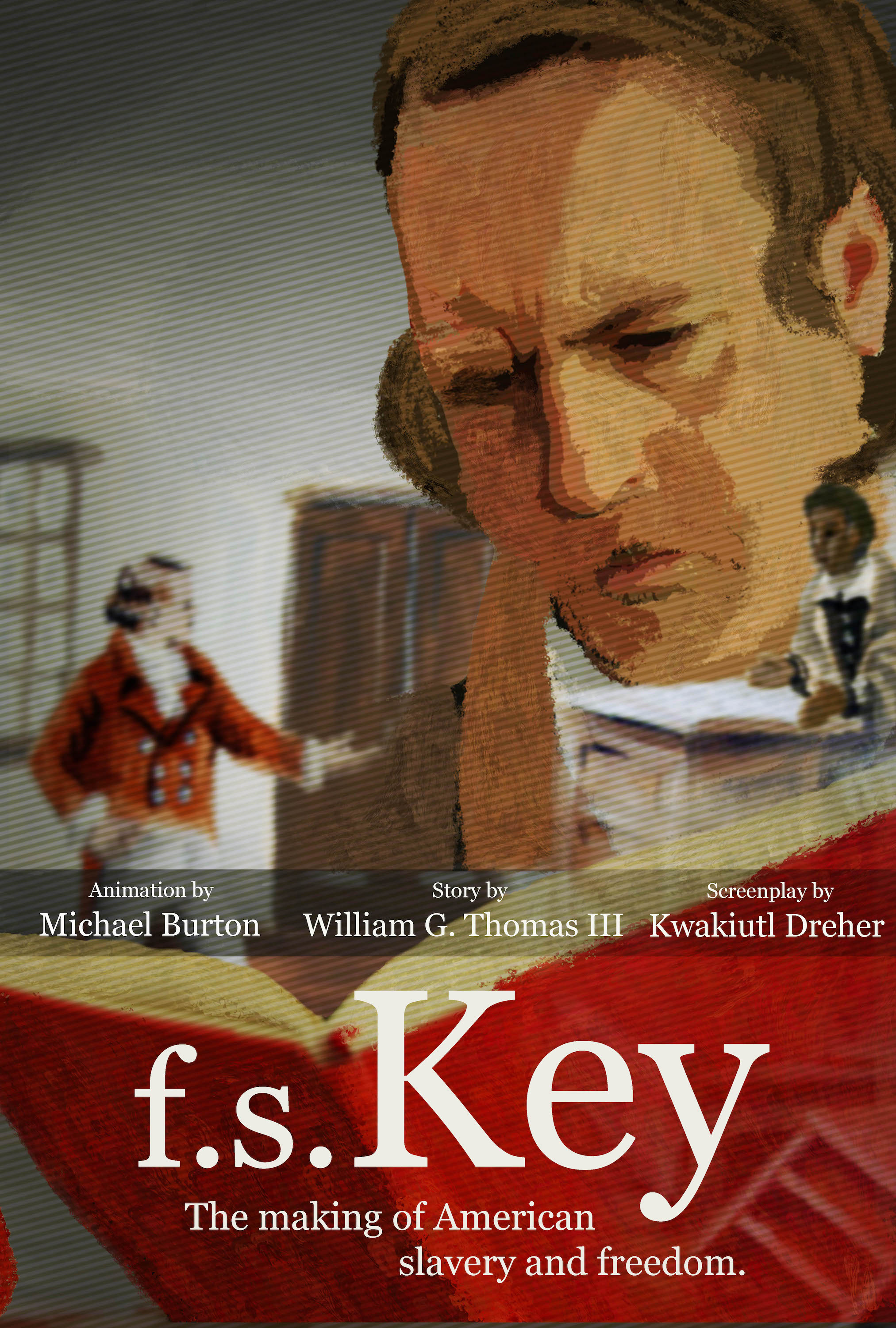 Movie poster for the animated film f.s. Key.